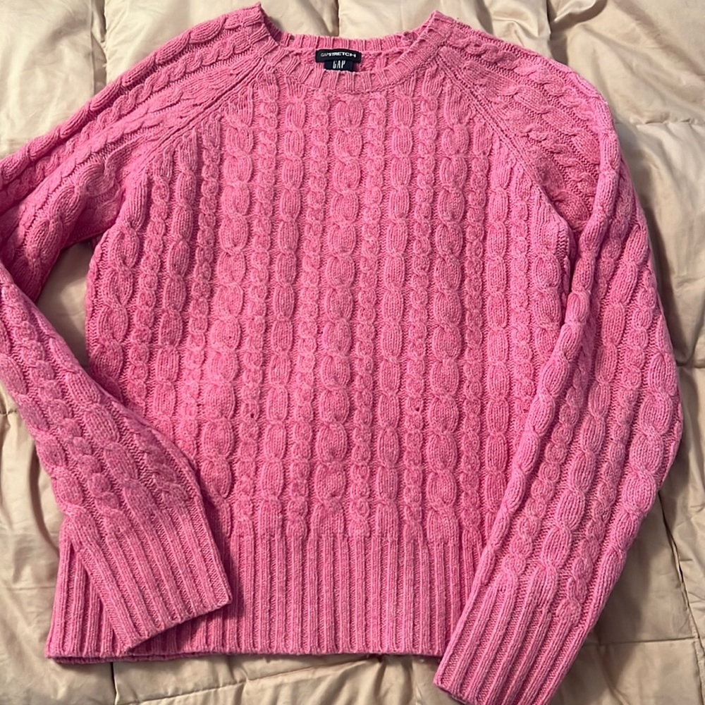 LADIES GAP STRETCH VINTAGE XS Sweater in Pink